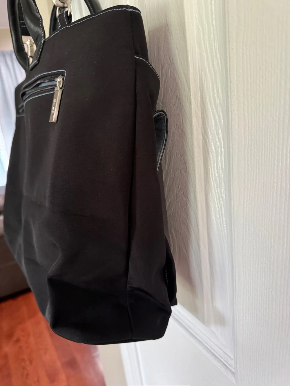 Hobo International Large Messenger Crossbody Black Tote Excellent